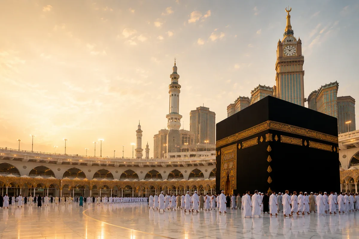 Visual program perjalanan BayuAji Travel untuk Makkah